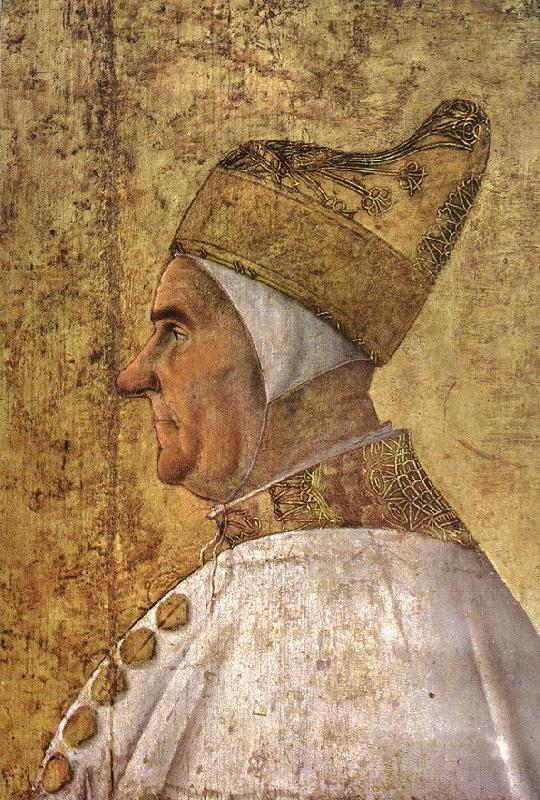 BELLINI, Gentile Portrait of Doge Giovanni Mocenigo china oil painting image